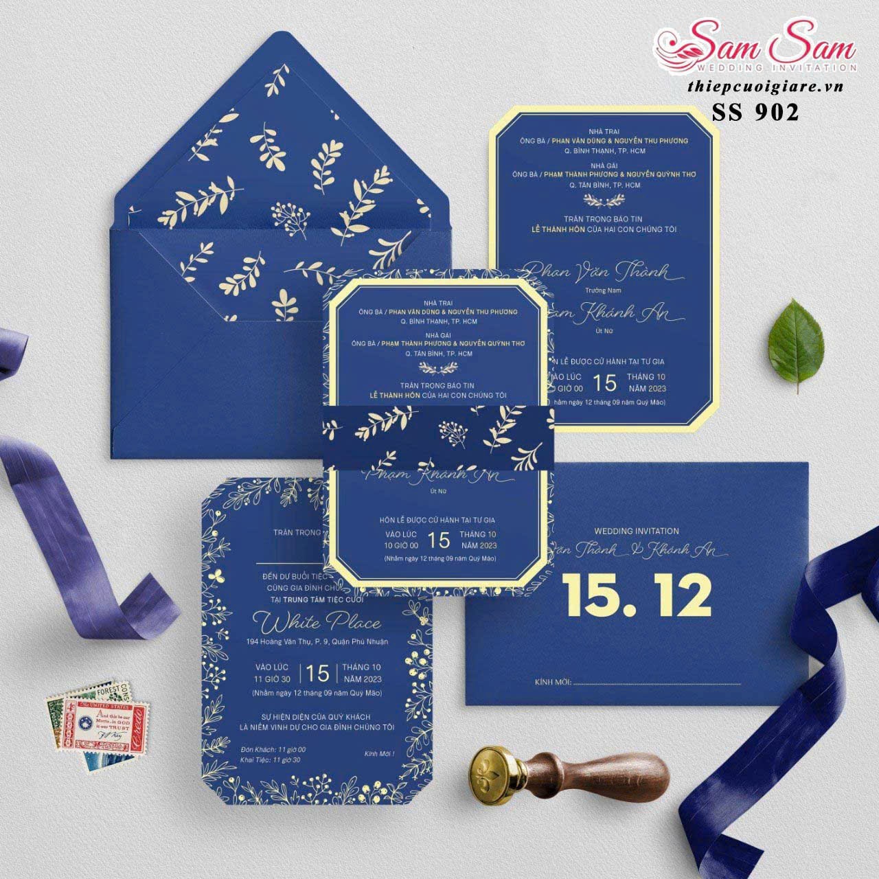 thiệp cưới năm 2025 