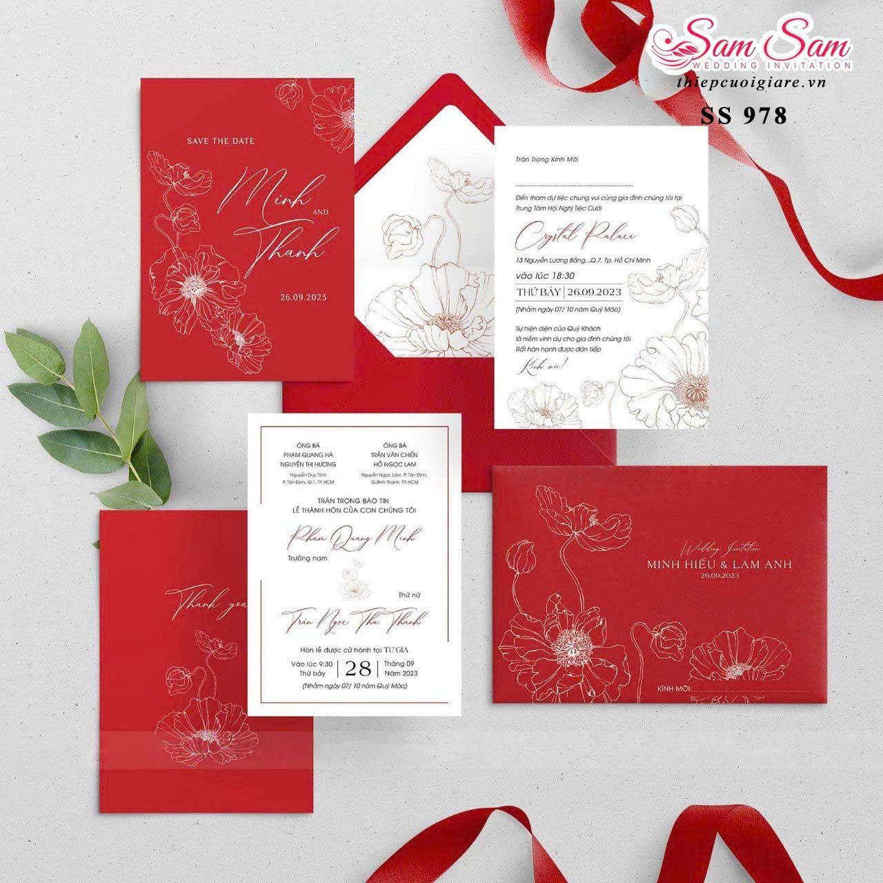 thiệp cưới năm 2025 